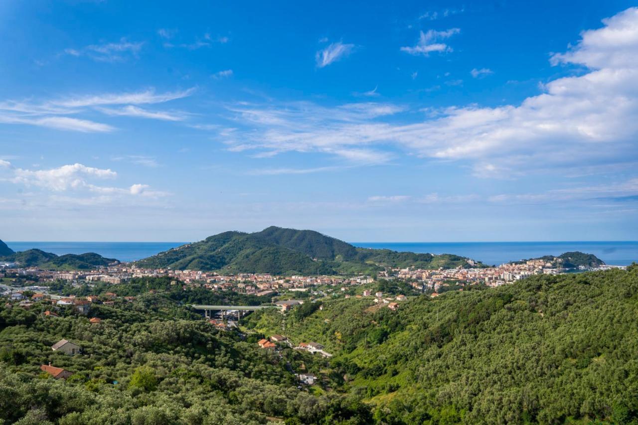 Apartamento 016 - Casa Tranquilla Vista Mare, Pace E Natura - 10 Minuti Dalla Spiaggia Sestri Levante Exterior foto